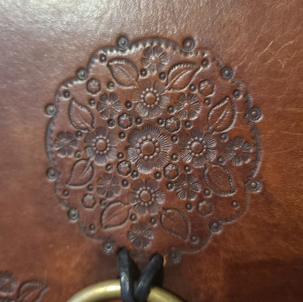 Vintage Structured Leather Bag